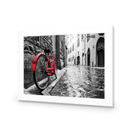 Retro Bike on Cobbles