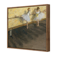 Dancers Practicing at the Barre - Edgar Degas