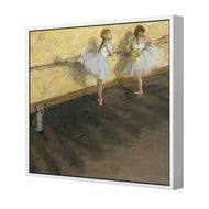 Dancers Practicing at the Barre - Edgar Degas