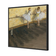 Dancers Practicing at the Barre - Edgar Degas