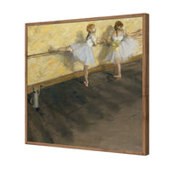 Dancers Practicing at the Barre - Edgar Degas