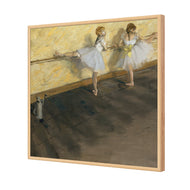 Dancers Practicing at the Barre - Edgar Degas
