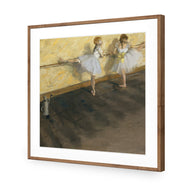 Dancers Practicing at the Barre - Edgar Degas
