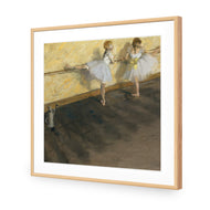 Dancers Practicing at the Barre - Edgar Degas