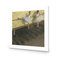 Dancers Practicing at the Barre - Edgar Degas