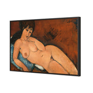 Nude on a Blue Cushion - Modigliani