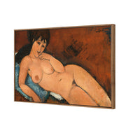 Nude on a Blue Cushion - Modigliani