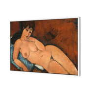 Nude on a Blue Cushion - Modigliani