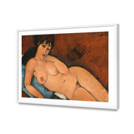 Nude on a Blue Cushion - Modigliani