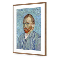 Self Portrait in Blue by Vincent van Gogh