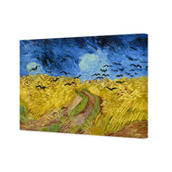 Wheat Fields with Crows by Vincent van Gogh