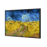 Wheat Fields with Crows by Vincent van Gogh