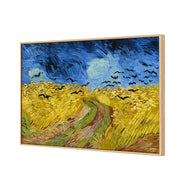 Wheat Fields with Crows by Vincent van Gogh