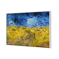 Wheat Fields with Crows by Vincent van Gogh