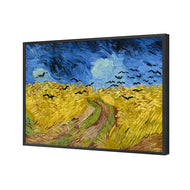 Wheat Fields with Crows by Vincent van Gogh