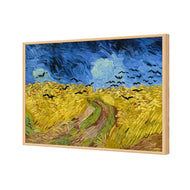 Wheat Fields with Crows by Vincent van Gogh