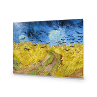 Wheat Fields with Crows by Vincent van Gogh