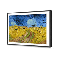 Wheat Fields with Crows by Vincent van Gogh