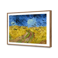Wheat Fields with Crows by Vincent van Gogh