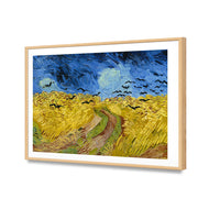 Wheat Fields with Crows by Vincent van Gogh