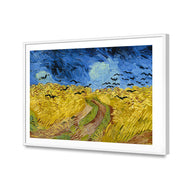 Wheat Fields with Crows by Vincent van Gogh