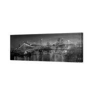 Story Bridge Abstract,B&W