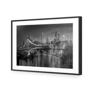 Story Bridge Abstract,B&W
