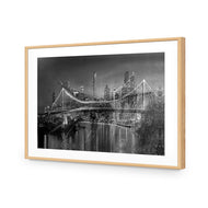 Story Bridge Abstract,B&W