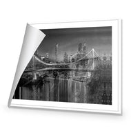 Story Bridge Abstract,B&W