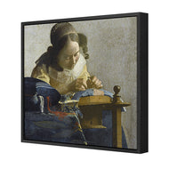 The Lacemaker by Johannes Vermeer