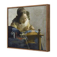 The Lacemaker by Johannes Vermeer