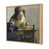 The Lacemaker by Johannes Vermeer