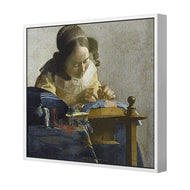 The Lacemaker by Johannes Vermeer