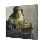The Lacemaker by Johannes Vermeer