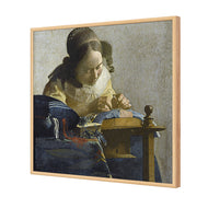 The Lacemaker by Johannes Vermeer
