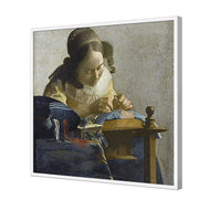 The Lacemaker by Johannes Vermeer