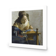 The Lacemaker by Johannes Vermeer