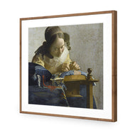 The Lacemaker by Johannes Vermeer