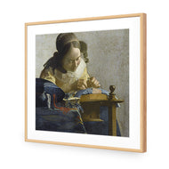 The Lacemaker by Johannes Vermeer
