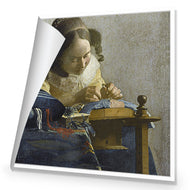 The Lacemaker by Johannes Vermeer