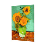 Sunflower On Green