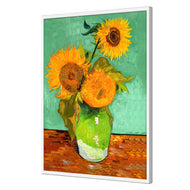 Sunflower On Green