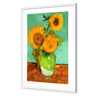 Sunflower On Green