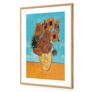Sunflowers On Blue