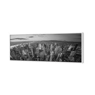 Manhattan Skyline Landscape Black & White