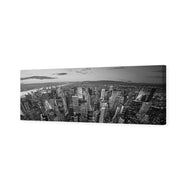 Manhattan Skyline Landscape Black & White