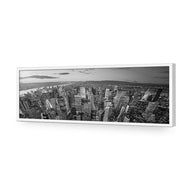 Manhattan Skyline Landscape Black & White