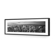 Manhattan Skyline Landscape Black & White