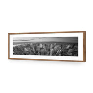 Manhattan Skyline Landscape Black & White