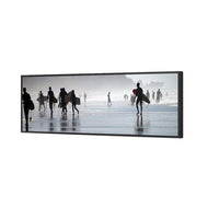 Surfers in the Mist